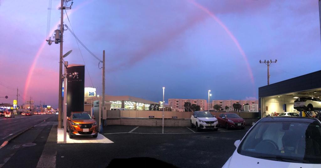 雨上がりに…✨
