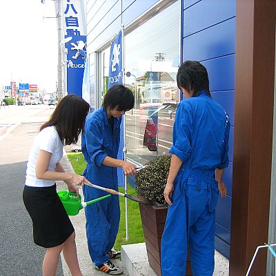 すっきりと散髪