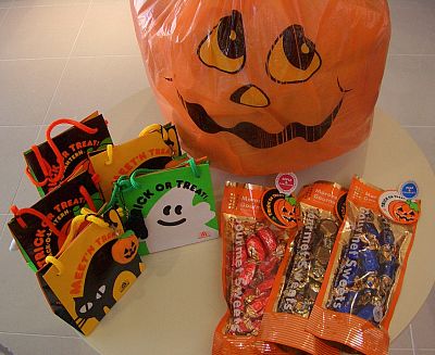 ハロウィンチョコレートプレゼント♪