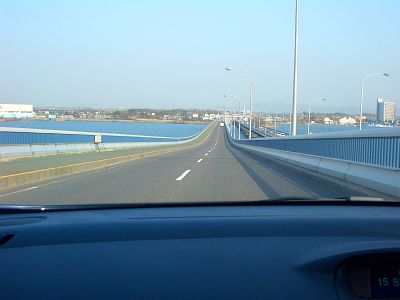 琵琶湖大橋がメロディーロードに♪