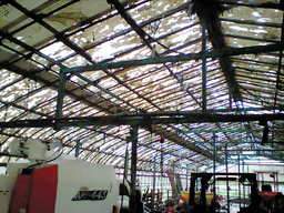 サービス工場のお掃除