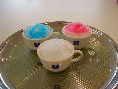 暑いときは、これッ！カキ氷！！
