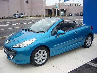 ２０７CC（認定中古車）とドライブ情報