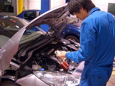点検中