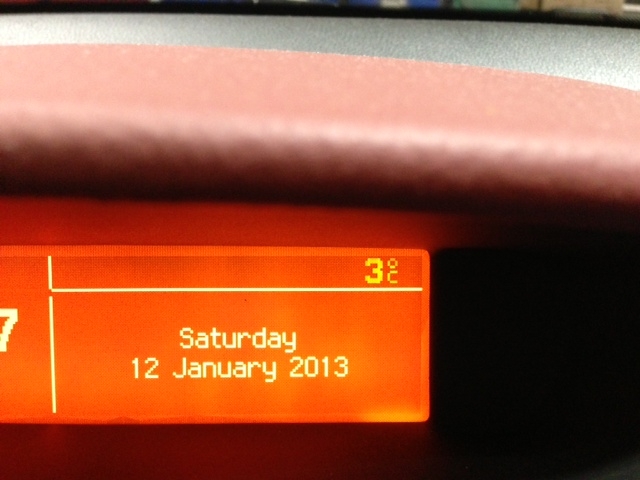 寒い日は注意です