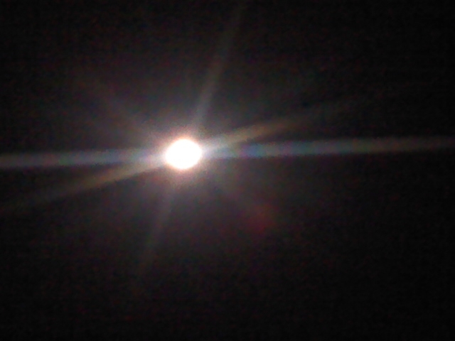 昨夜は満月の「中秋の名月」
