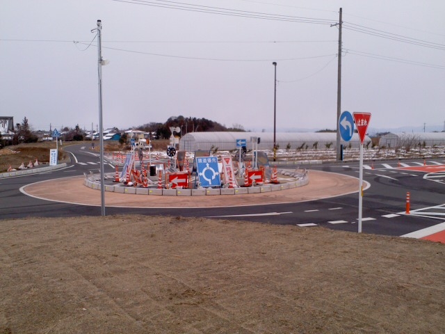 フランスっぽい交差点