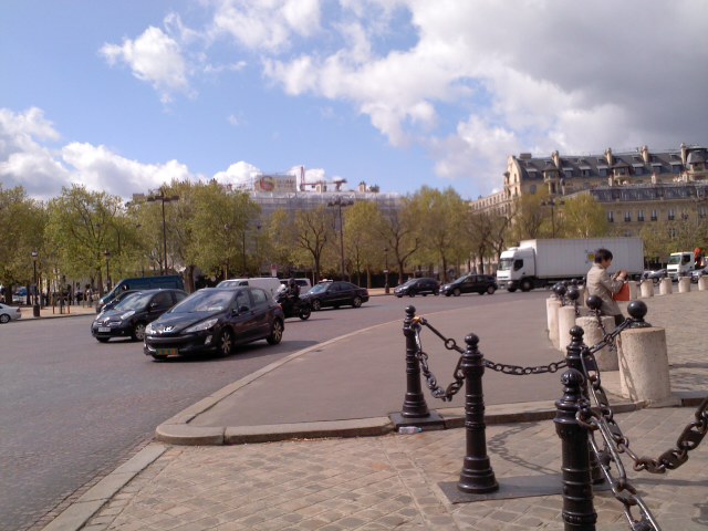 フランスっぽい交差点