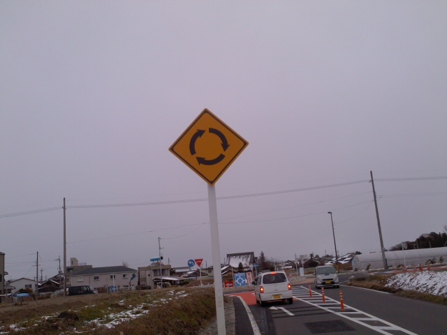 フランスっぽい交差点