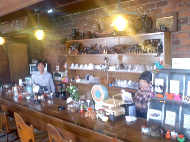 レトロな雰囲気の喫茶店