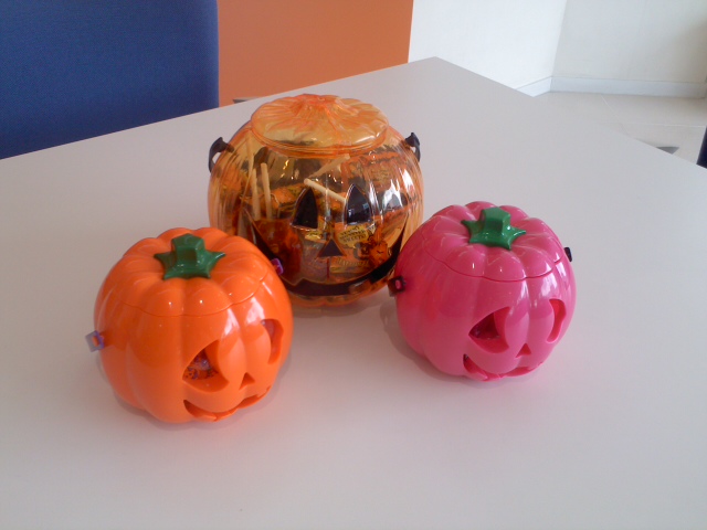 少しだけハロウィンっぽく