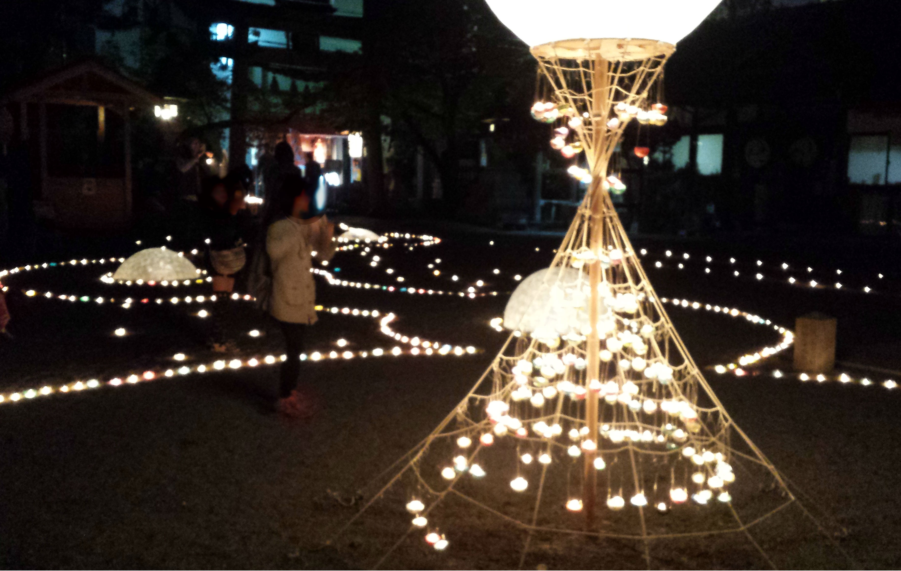 草津　街明かり