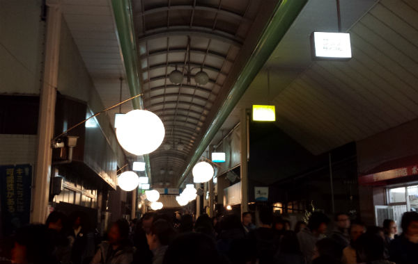 草津　街明かり