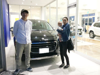 3008をご納車させていただきました