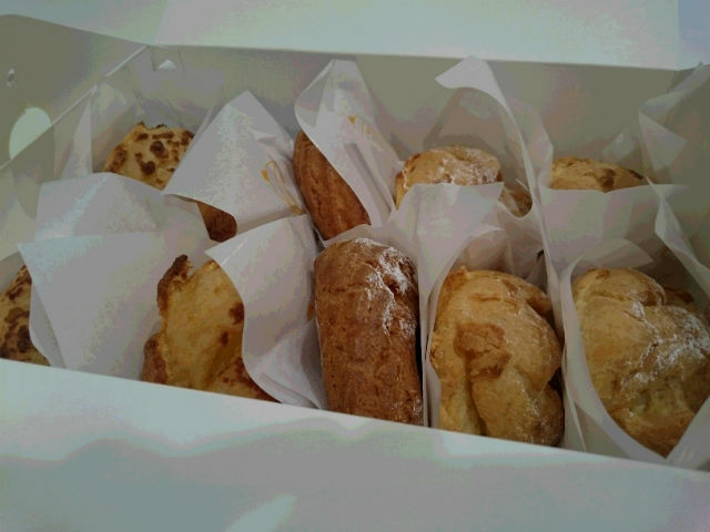 メッチャたくさんのシュークリーム