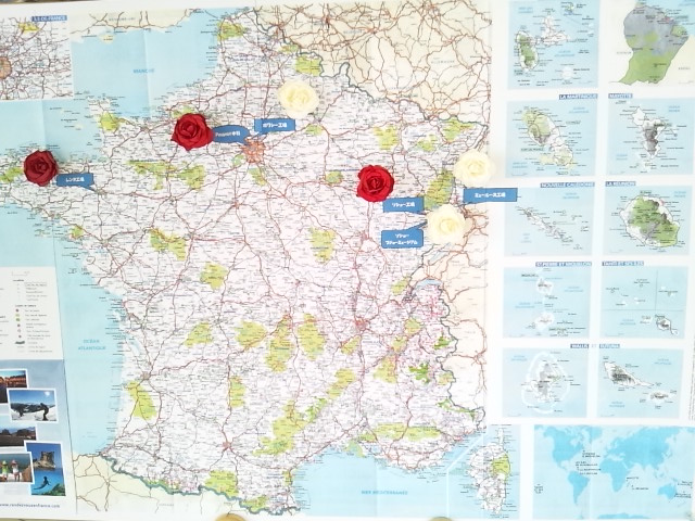 ☆プジョー☆France・map☆