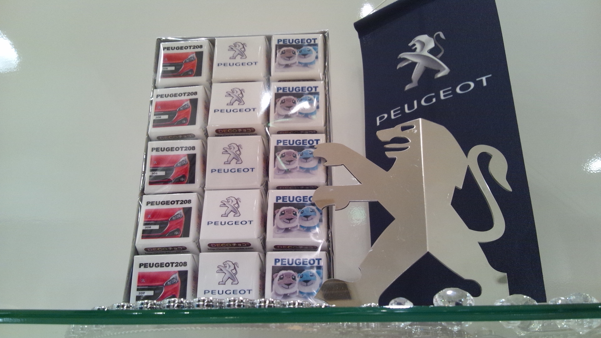 PEUGEOT☆オリジナルチョコ☆プレゼント☆