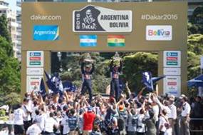 「Dakar　2016」で☆プジョー☆総合優勝♪