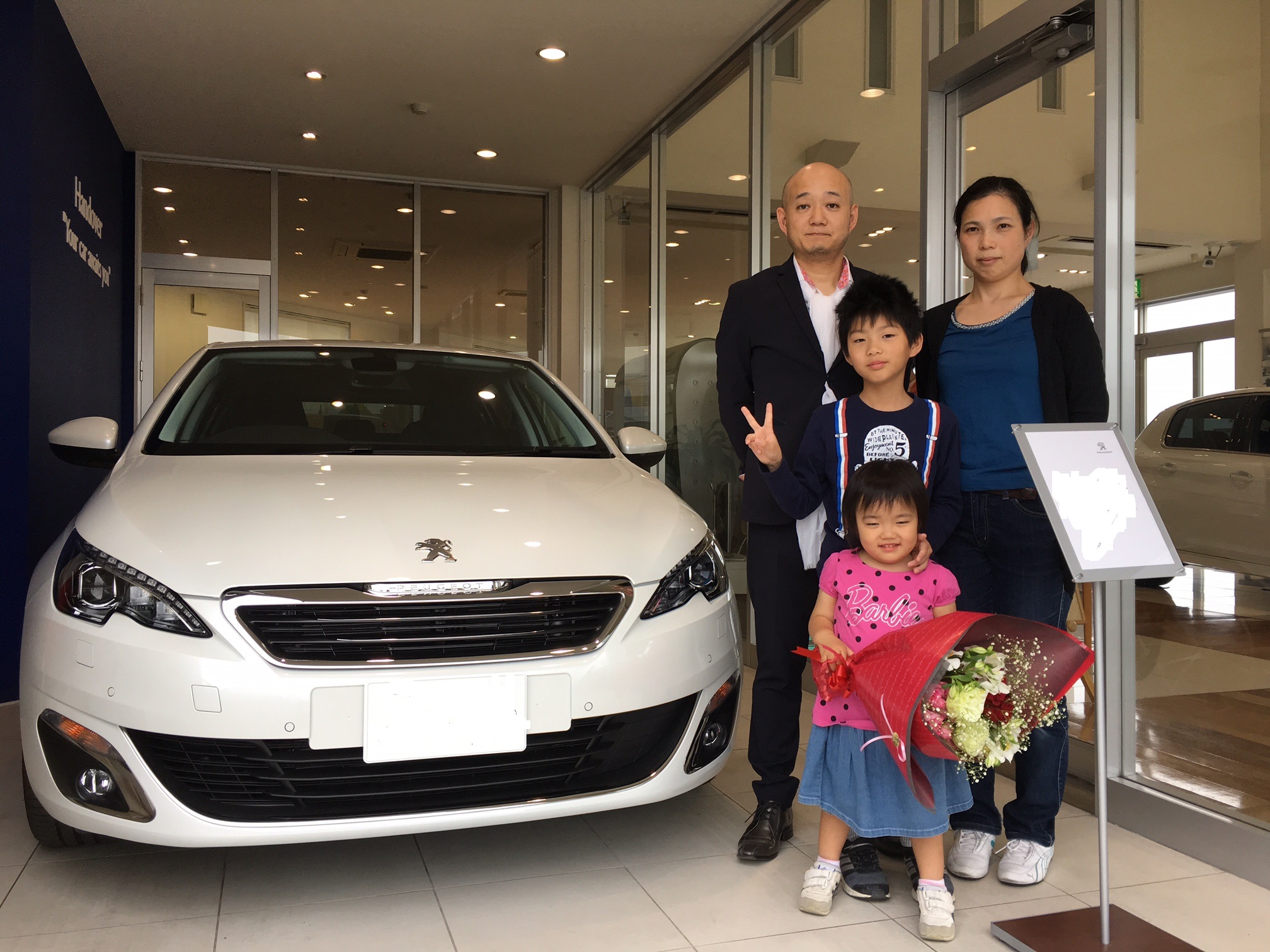 PEUGEOT・308Allure・ご納車させていただきました♪♪