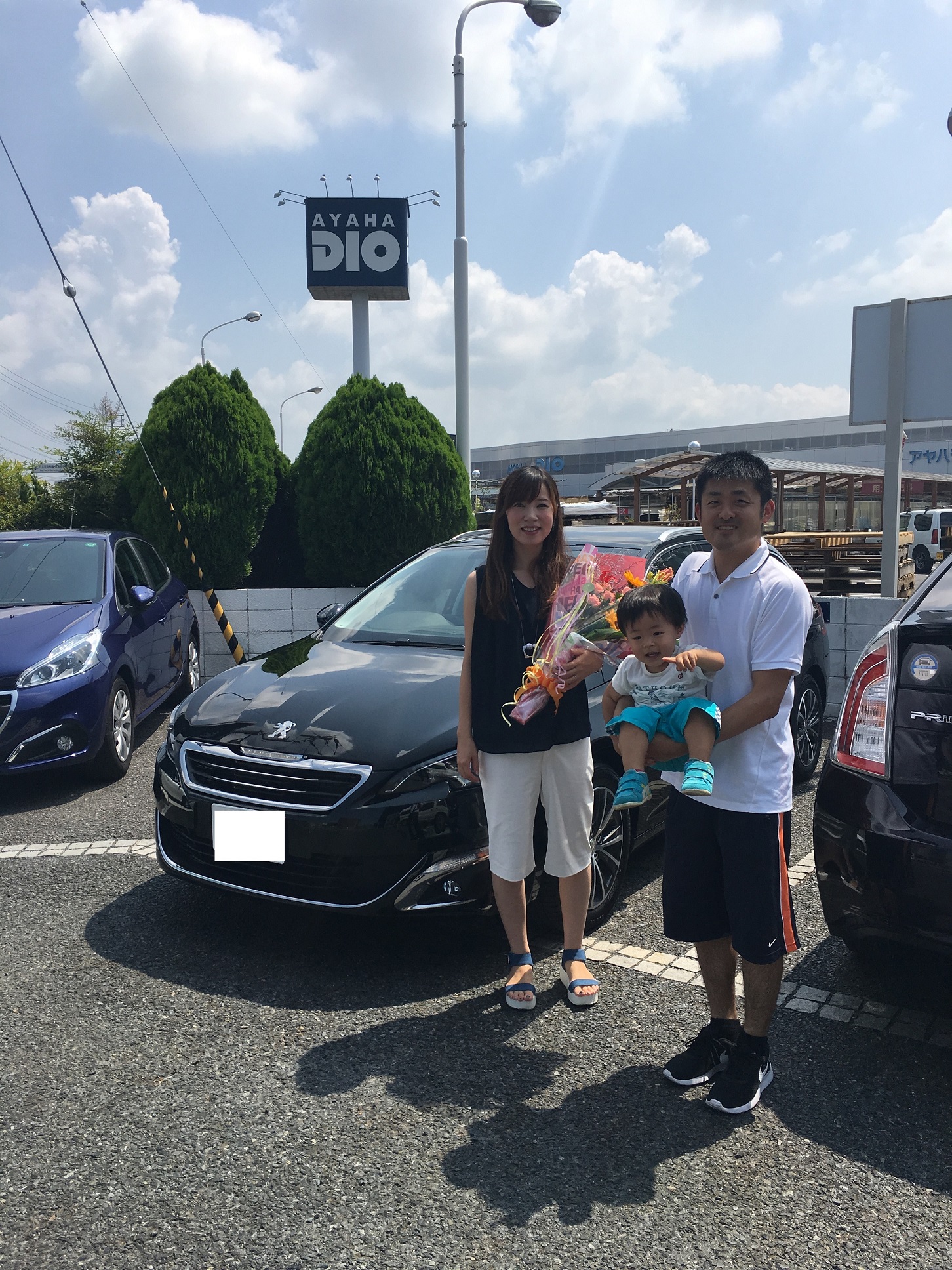 PEUGEOT　308SW　Allure Blue　HDi ご納車させていただきました♪