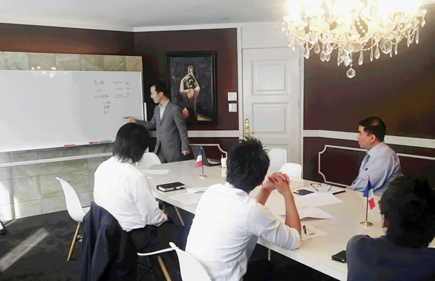 社内研修の様子