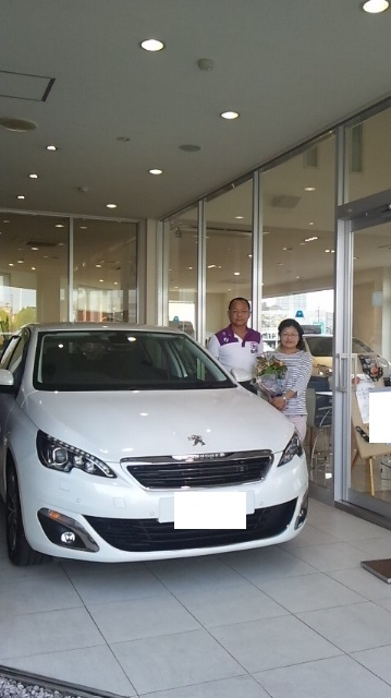 PEUGEOT  308 Allure Blue HDi ご納車させていただきました♪
