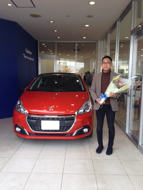 208 Allure Ciero Pkg ご納車させていただきました！