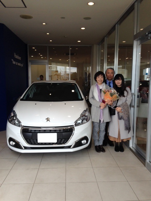 208 Allure ご納車させていただきました！