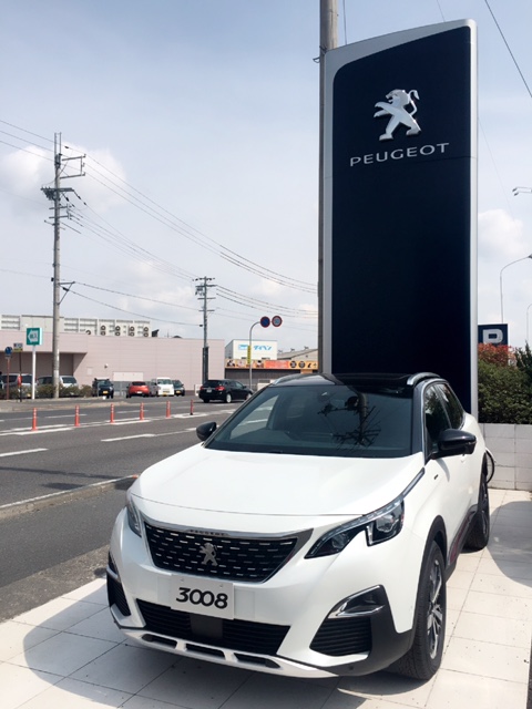 NEW 3008　デビュー♪