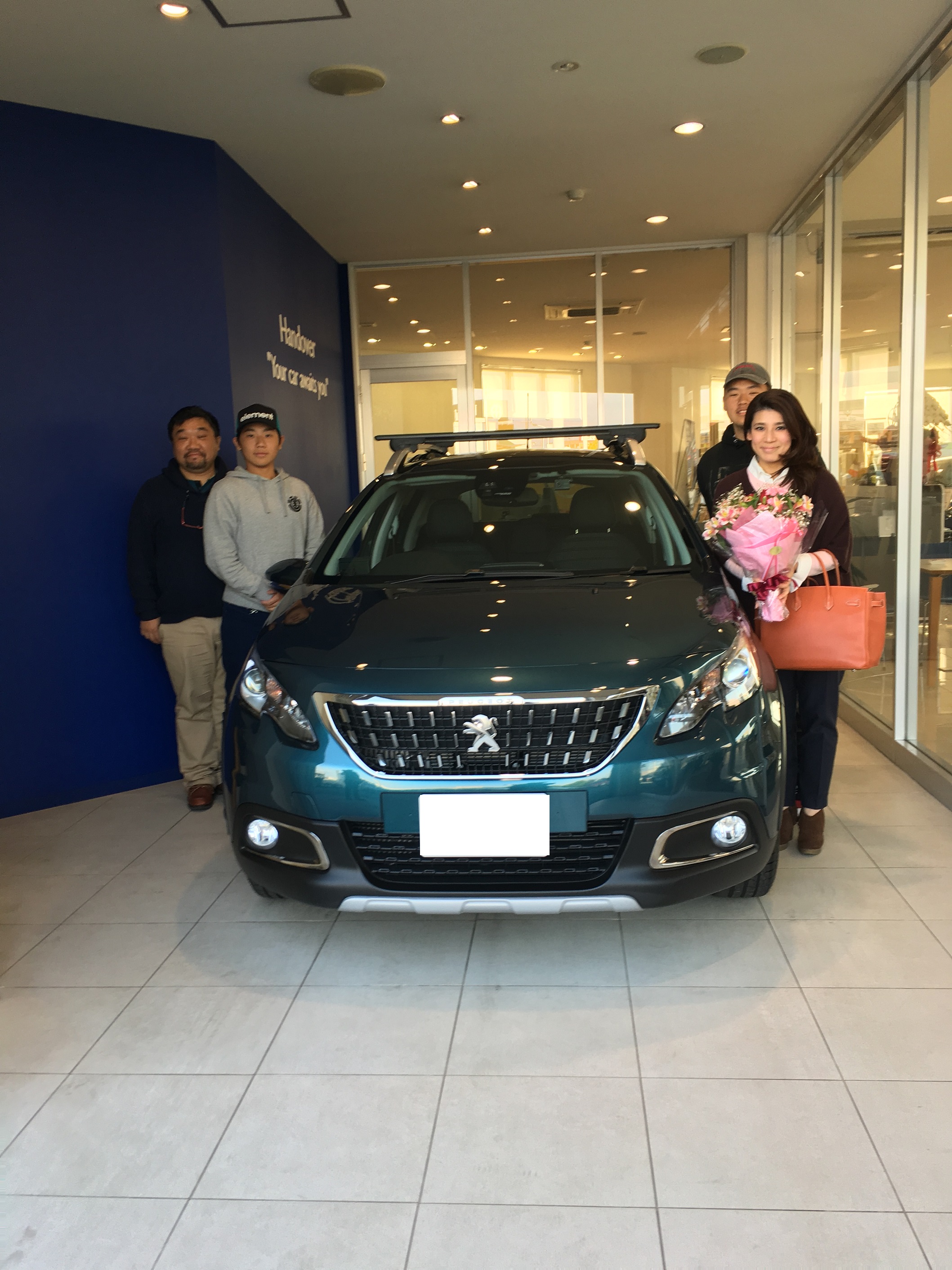 NEW　PEUGEOT　2008　Allure　ご納車させていただきました♪♪♪
