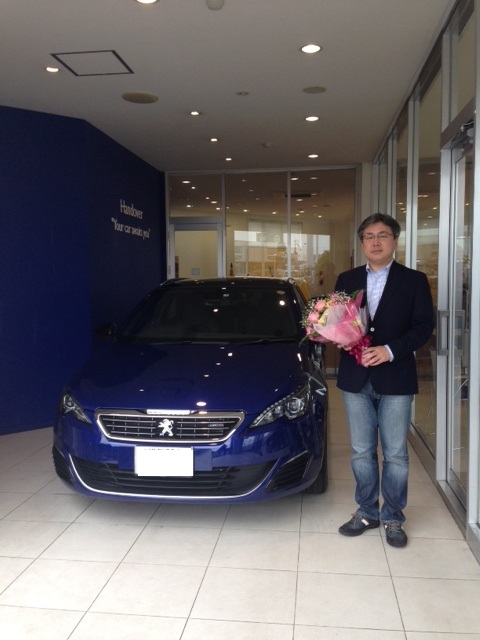 308 SW GT BlueHDi Glass Roof ご納車させていただきました！