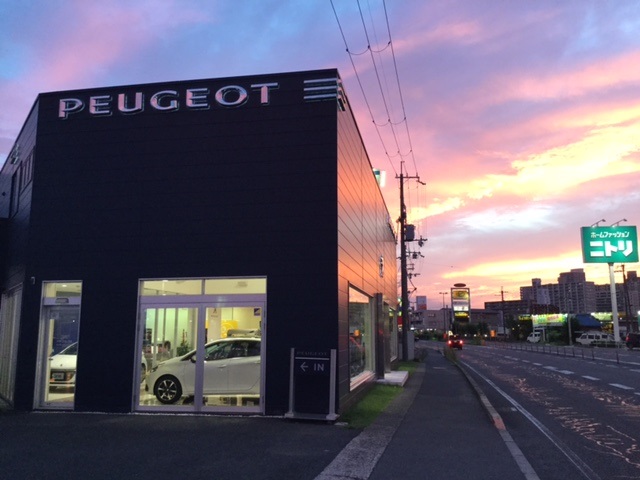 夕日がきれいな日