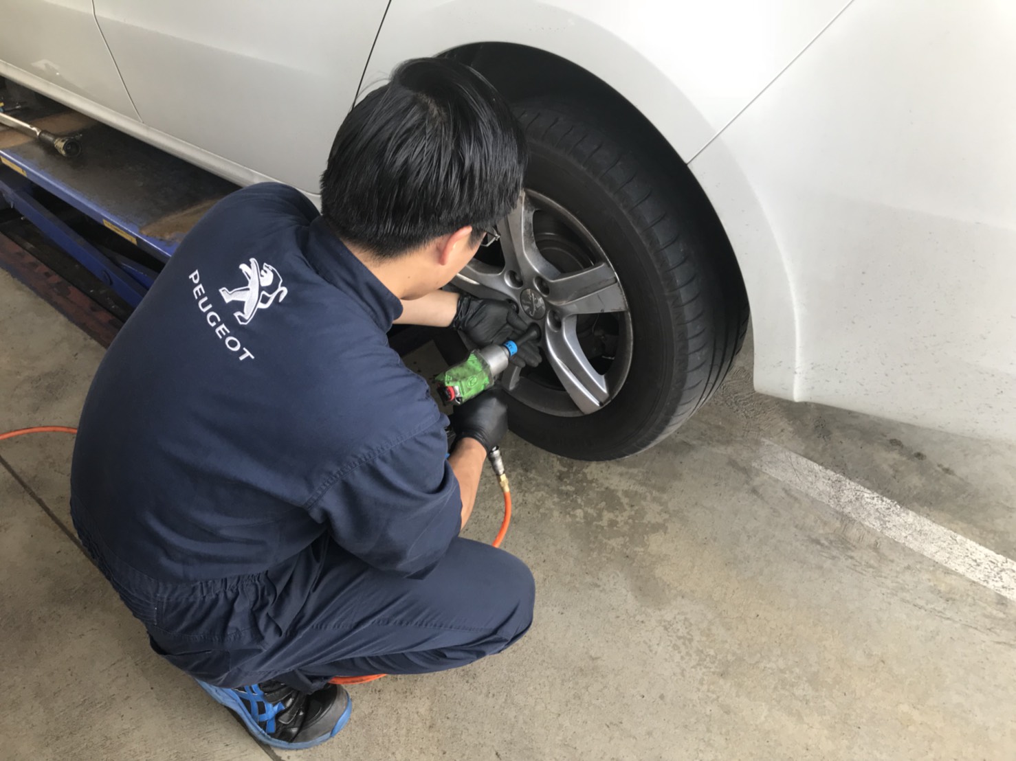 タイヤ交換はお済みですか？