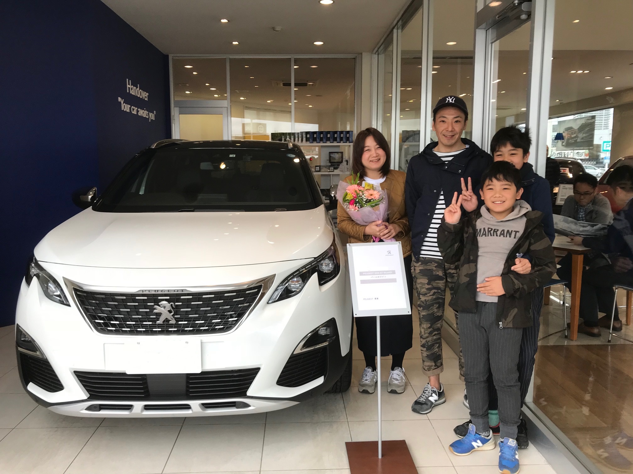 5008 GT BlueHDI ご納車致しました！
