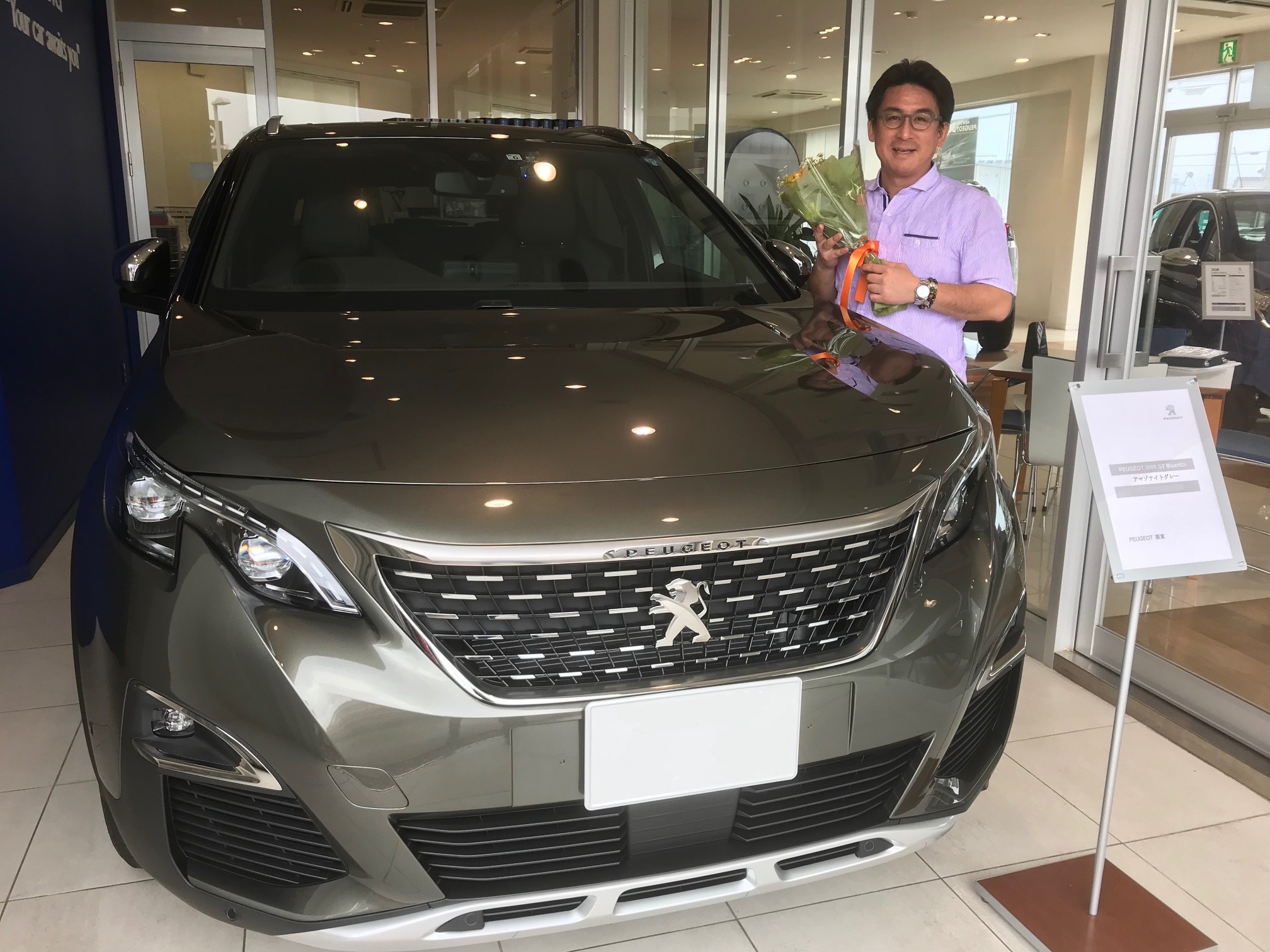 3008 GT BlueHDI ご納車致しました！