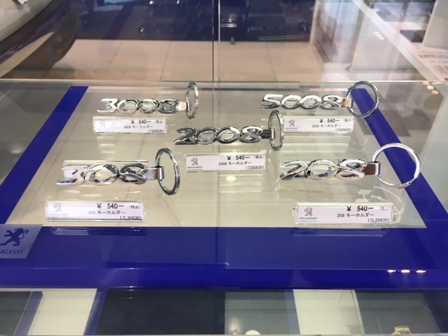 プジョー キーホルダー入荷♪♪