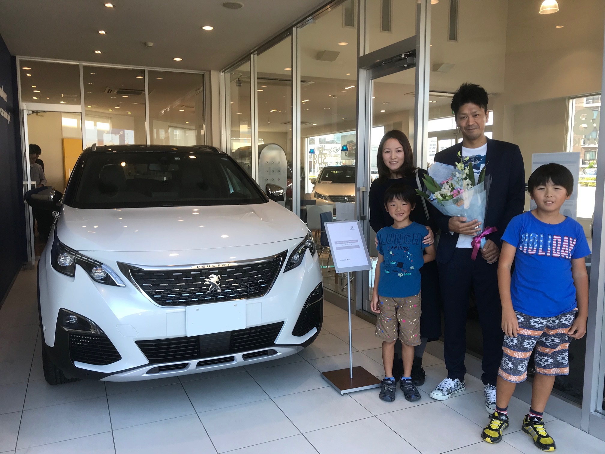 5008 GT BlueHDI ご納車致しました！