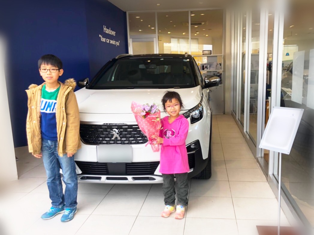 3008 GT BlueHDi ご納車致しました！