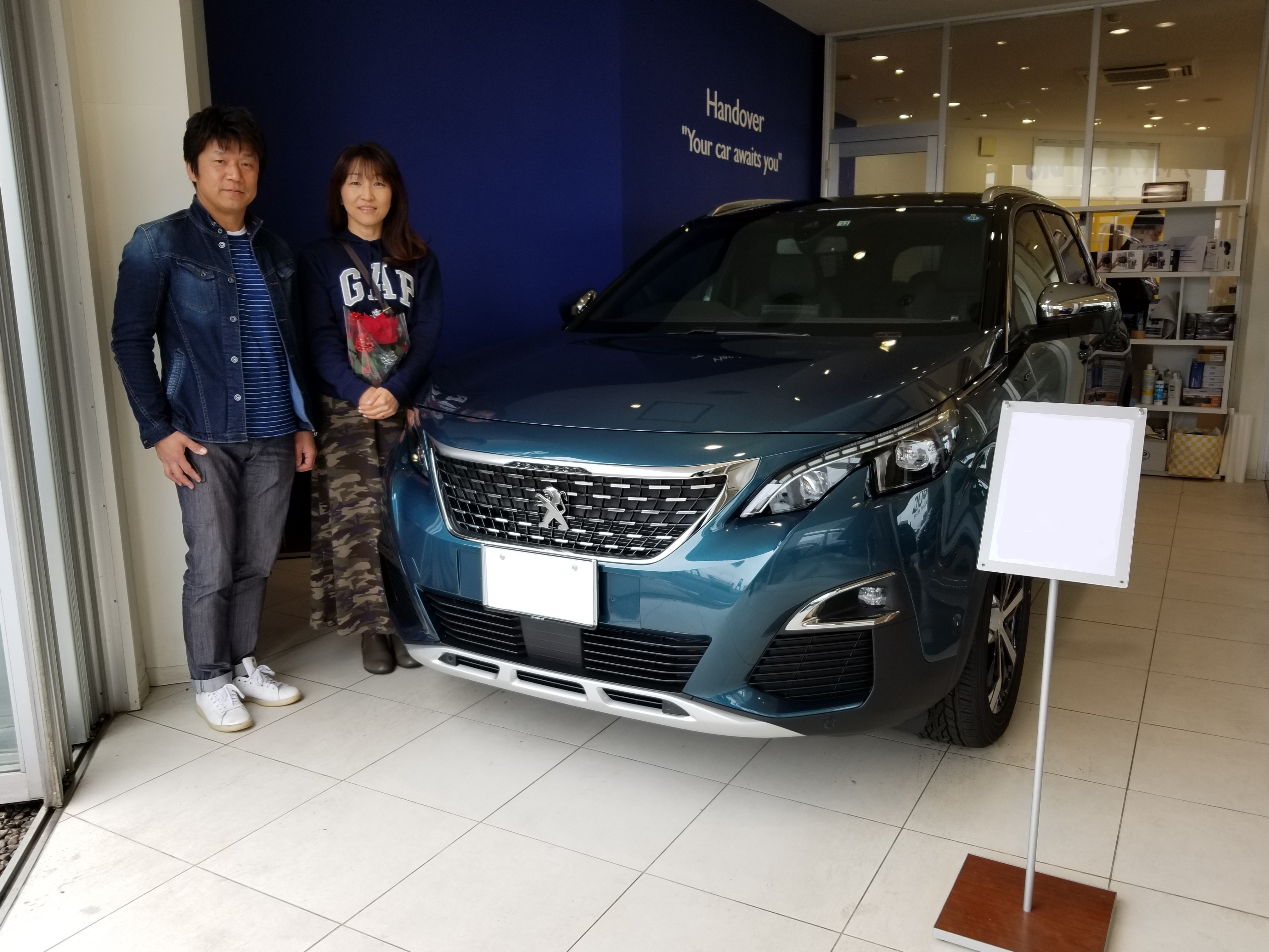 5008 GT BlueHDi ご納車させていただきました