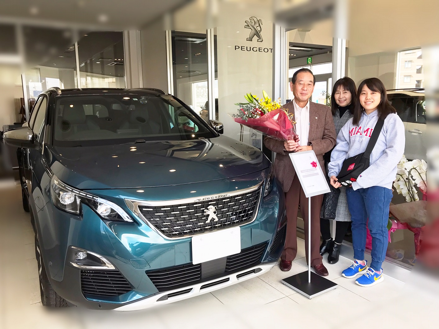 5008 GT BlueHDi ご納車致しました！
