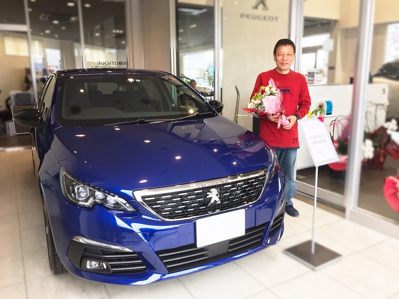308 GT Line BlueHDi ご納車致しました！