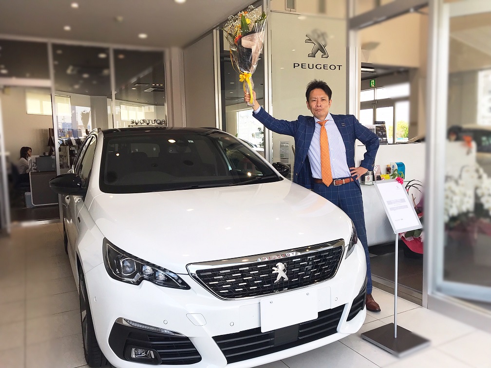 308SW GT Line BlueHDi ご納車致しました！