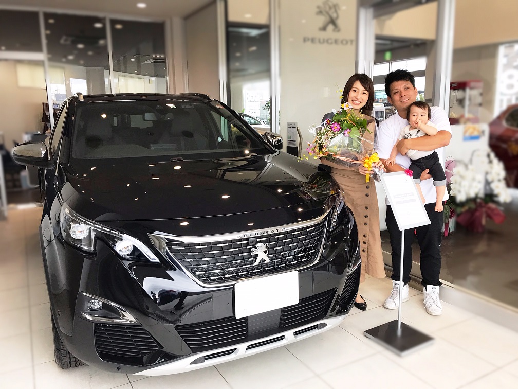 3008 GT BlueHDi ご納車致しました！