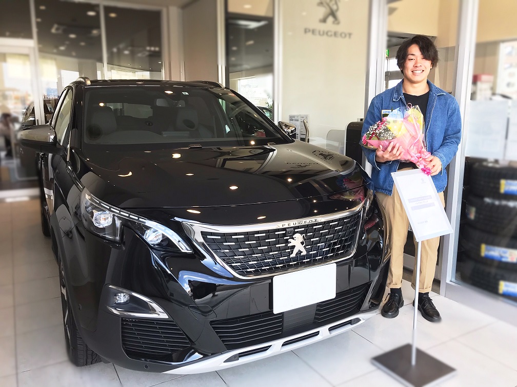 3008 GT BlueHDi ご納車致しました！