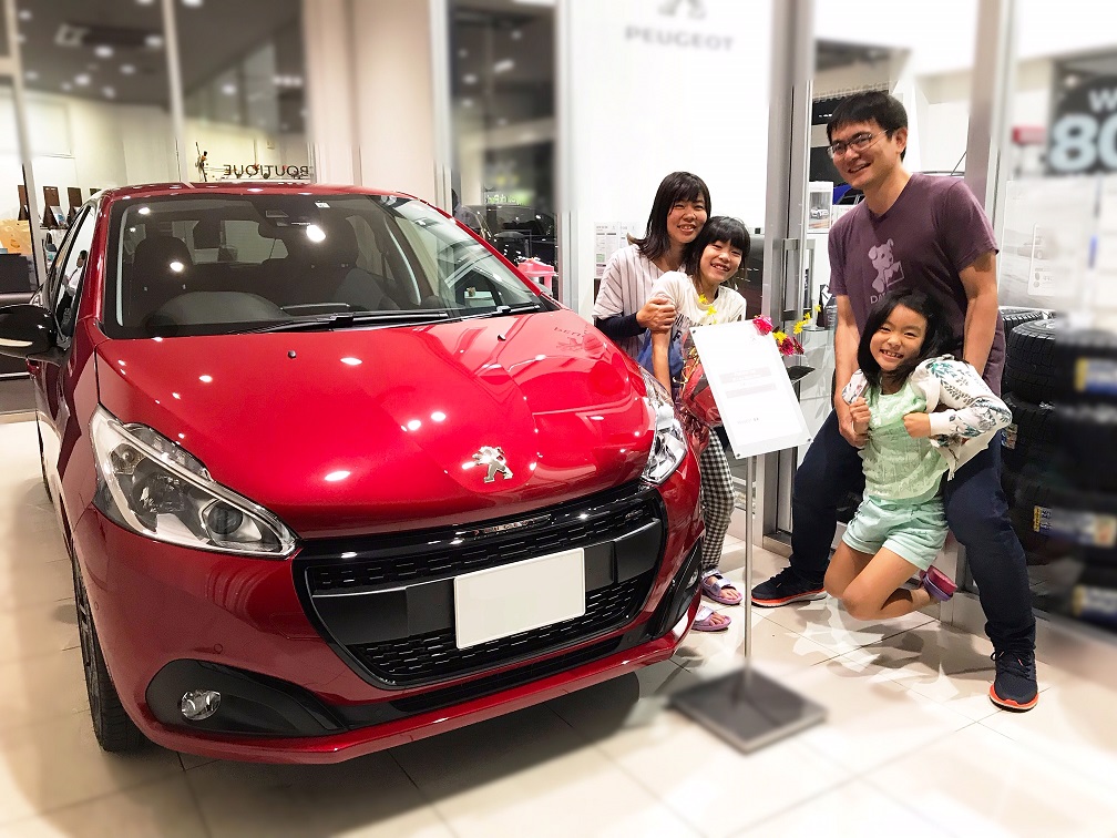 208 GT Line Black Pack ご納車致しました！