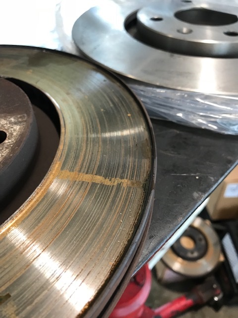 ブレーキローター交換してみた