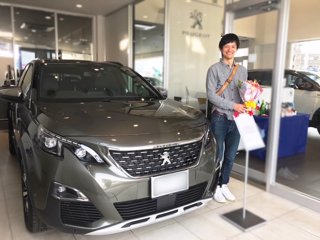 3008 GT BlueHDi ご納車致しました！