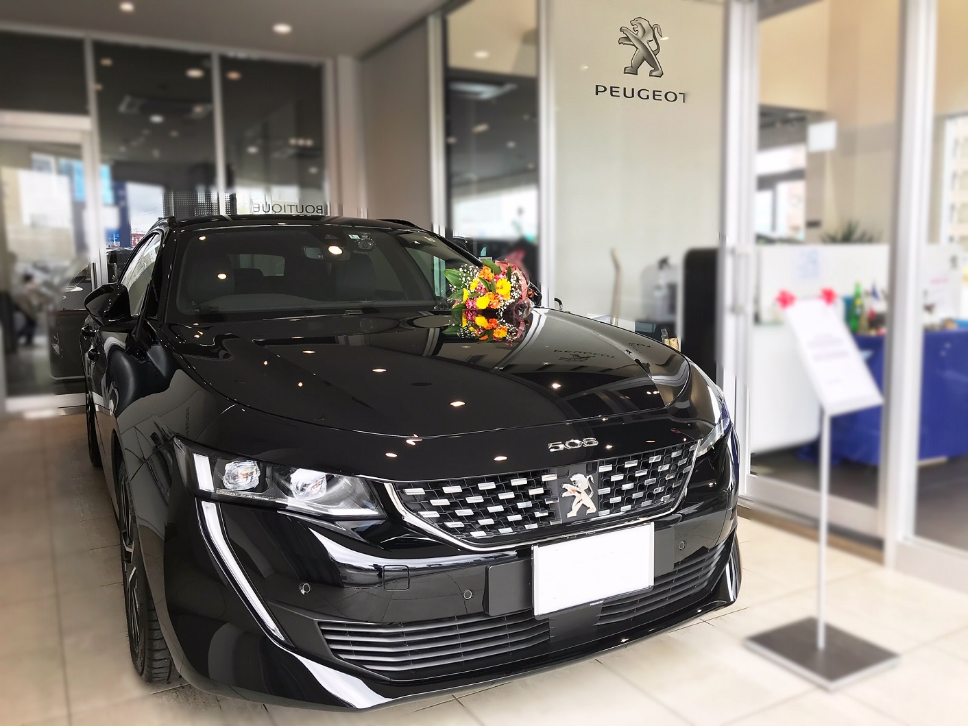 508SW  GT BlueHDiご納車致しました！