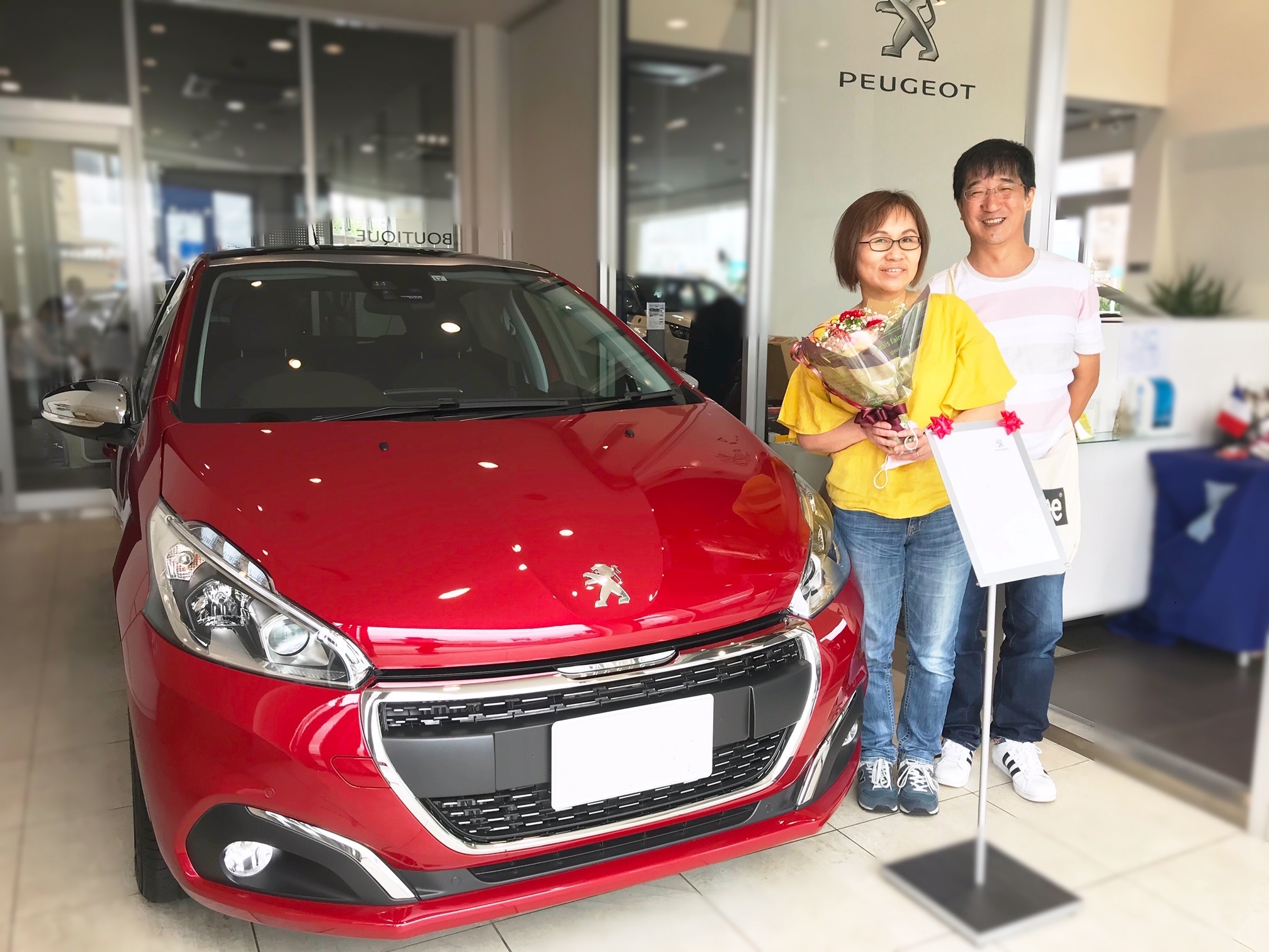 208 Allure Fun Edition ご納車致しました！