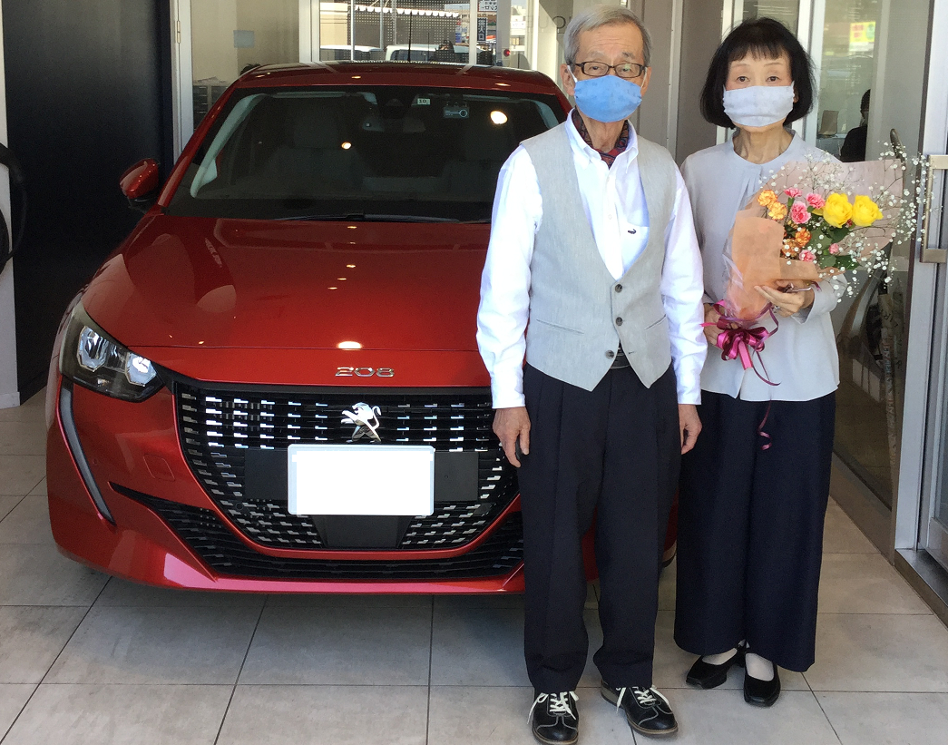 ２０８Allule ご納車いたしました